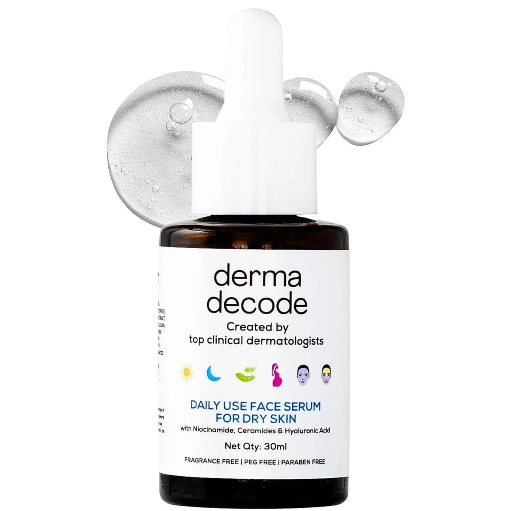 Derma Decode Daily Use Face Serum For Dry Skin 30ml