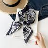 Fresh And Sweet Flower Silk Scarf Square Scarf Women'S Literary And Decorative Headscarf Square Scarf High-End Silk Scarf Thin