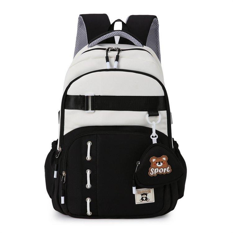 Schoolbag Korean version ins style high value large capacity schoolbag female junior high school high school student college student lightweight
