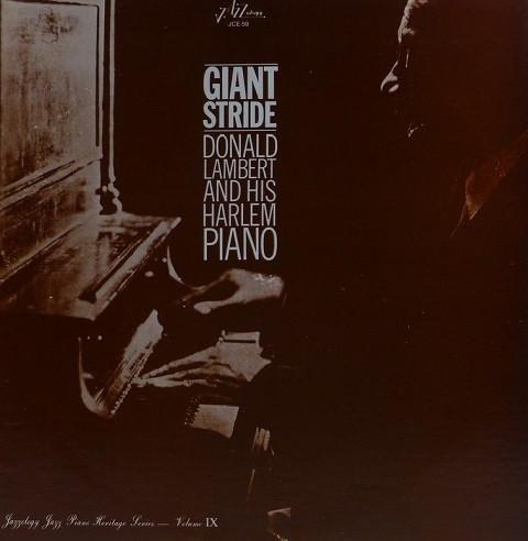 

LP Record DONALD LAMBERT Giant Stride JCE59 JAZZOLOGY US Jazz Used