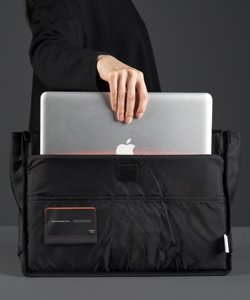 Mathematik Hawk C1 Laptop Square Messenger Bag Multi-Pocket Large Capacity