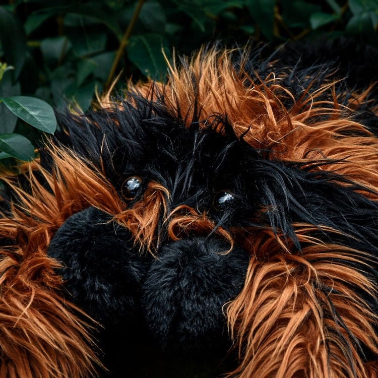 Gigantyczna pluszowa tarantula 85 cm przytulanka poduszka pluszak duża