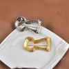 Minimalists Line Art Brooch Craft Of Sturdy Alloy For Casual Wear And Unique Styles