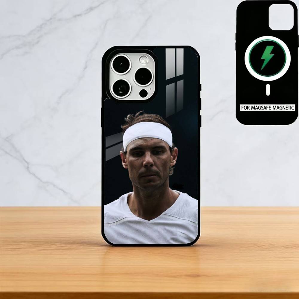 Rafael Nadal Phone Case For iPhone17,16,15,14,13,12,11 Plus,Pro Magnetic with Magsafe Wireless Charging