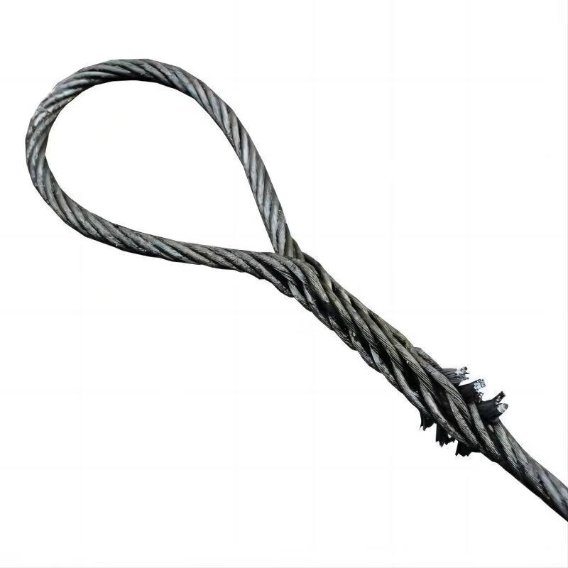 Hand-Woven Oiled Steel Wire Rope Sling