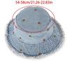 Popular WashedFabric Fishing Hat for Girl Fisherman Hat Women Beach Hat Photowear Sun Hat Outdoor Fishing Camping Hat  light blue