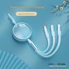 100W Type-C 3-in-1 Fast Charging Cable for Huawei, Android, and Apple Devices
