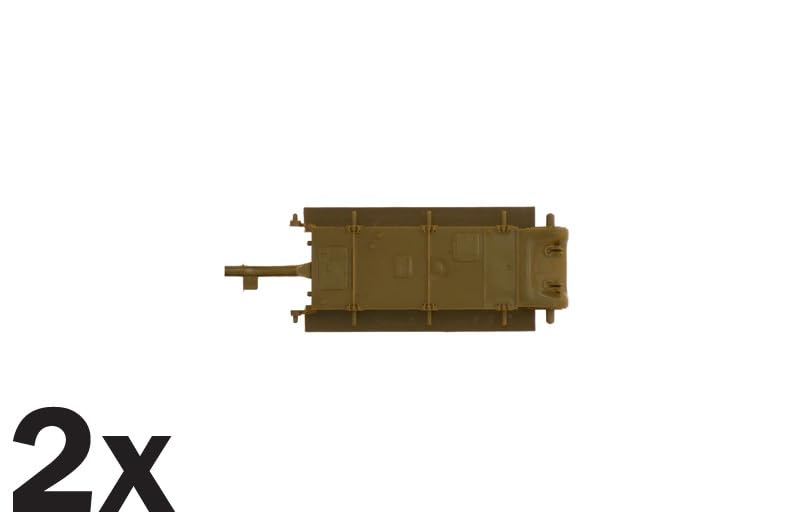 PLATZ Italeri WW2 US M7 Plastic Model Kit IT7513 1/72 Priest/Kangaroo 2-Vehicle (Tank)