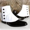 Sterevunk Medieval Leg Cover Pirate Boot Cover Renaissances Knight Costumes