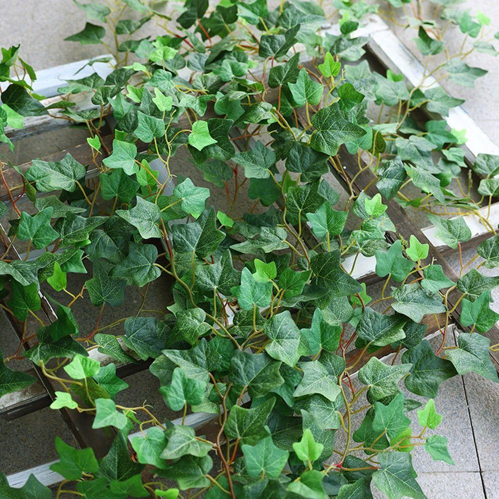 Creative Green Artificial Ivy Vine 80 Leaves 160cm Faux Ivy Photo Props DIY Accessories Simulation Ivy Garland Home Decoration