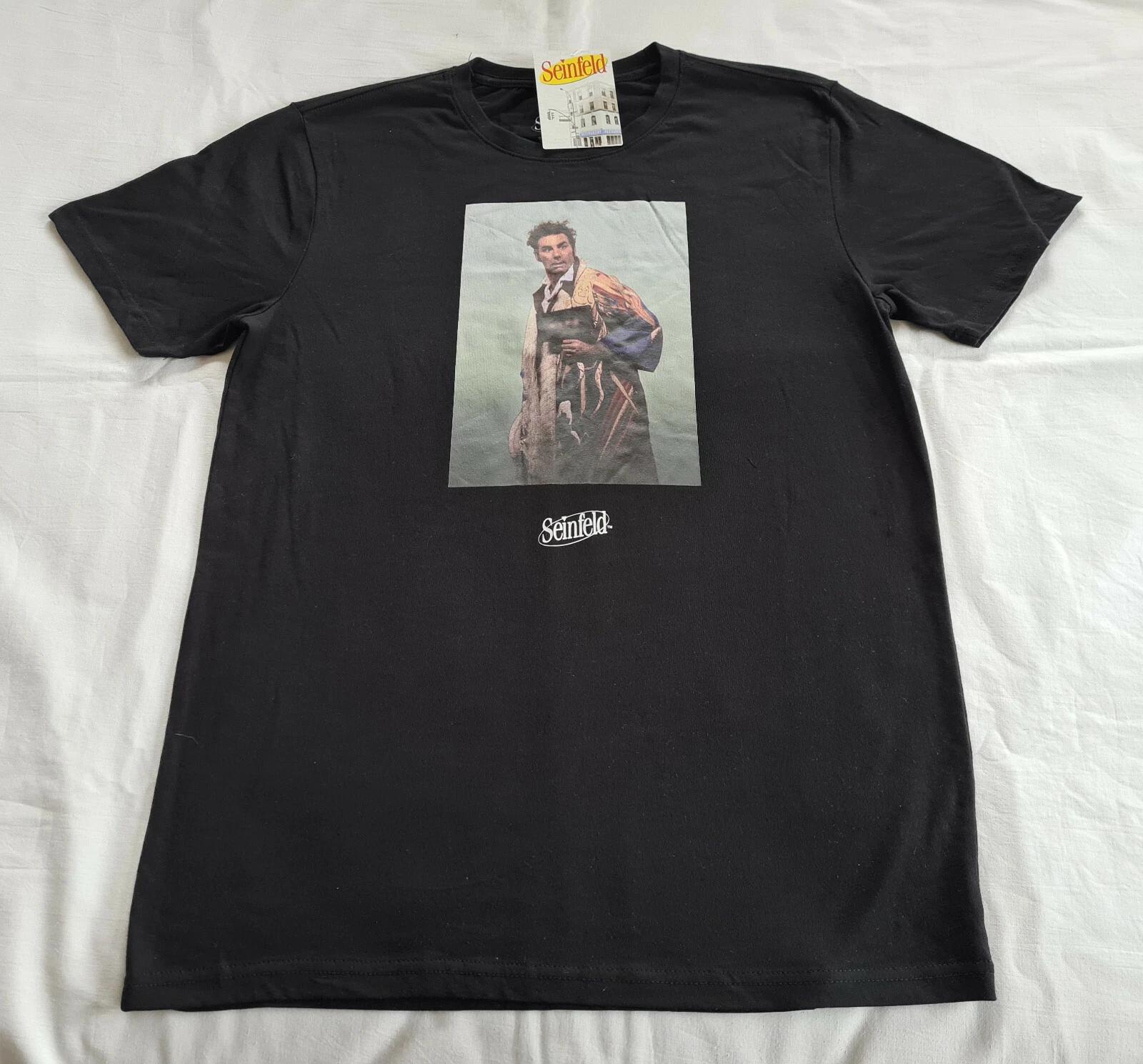 Seinfeld Kramer Pimp Mugshot Mens Printed Short Sleeve T Shirt Size S Licensed S