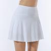 Women's Quick-Dry 2-in-1 Sport Skirt: Summer Running, Tennis, Yoga, Anti-Exposure, Breathable, Hip-Covering.