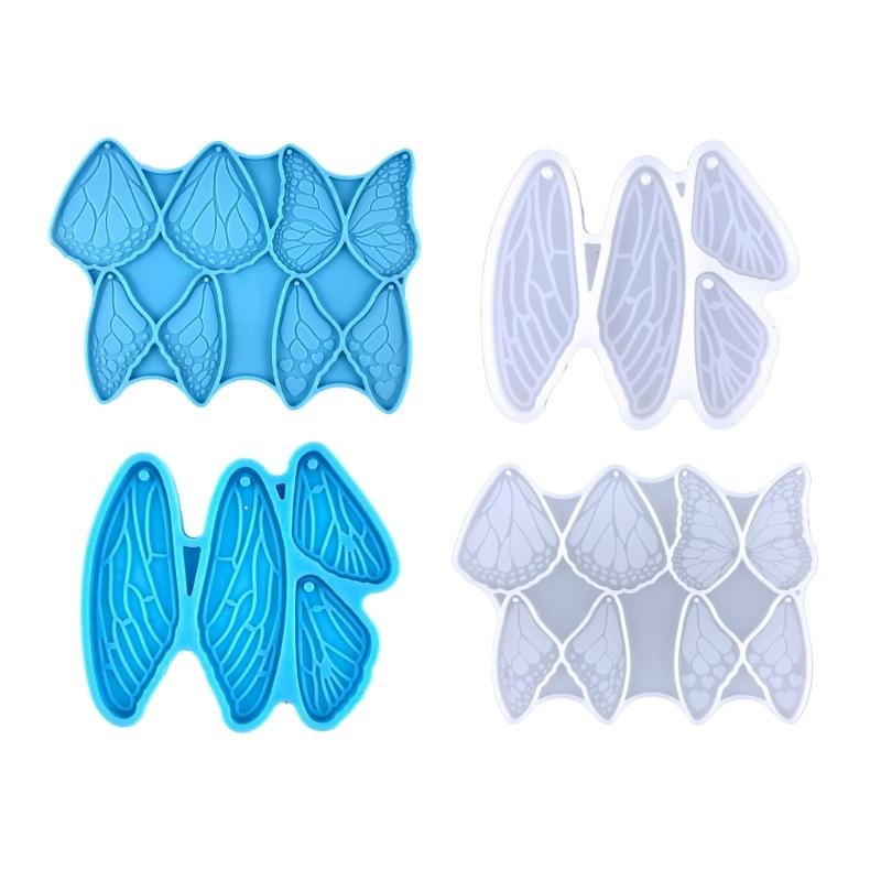 Butterfly /dragonfly Wing Decor Earring Silicone Mold For Epoxy Resin Diy Craft Backpacks Pendant Ornament Jewelry Making