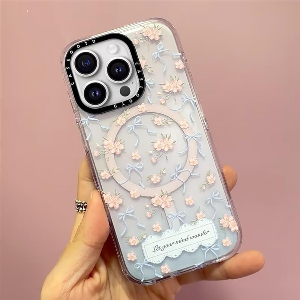 Two-in-one Summer Floral for IPhone14 for Apple 15 Mobile Phone Case 13promaxR/78plus