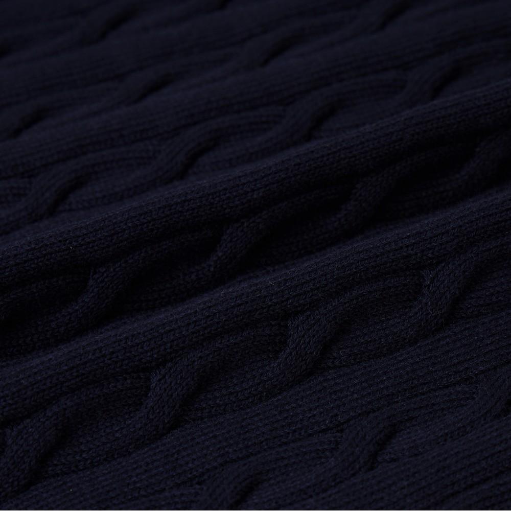 [lacoste] Women's Cable Short-Sleeve Crew Neck Sweater AF590E-56G166