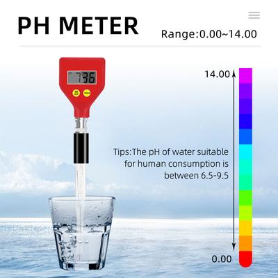 PH-108 Digital Soil pH Meter Food pH Tester For Plants Flowers Milk Cheese Vegetable Acidity Moisture Monitoring Tools 20% OFF