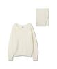 Michikoleondeonkosino Neck Warmer Set Wool Knit Ivory