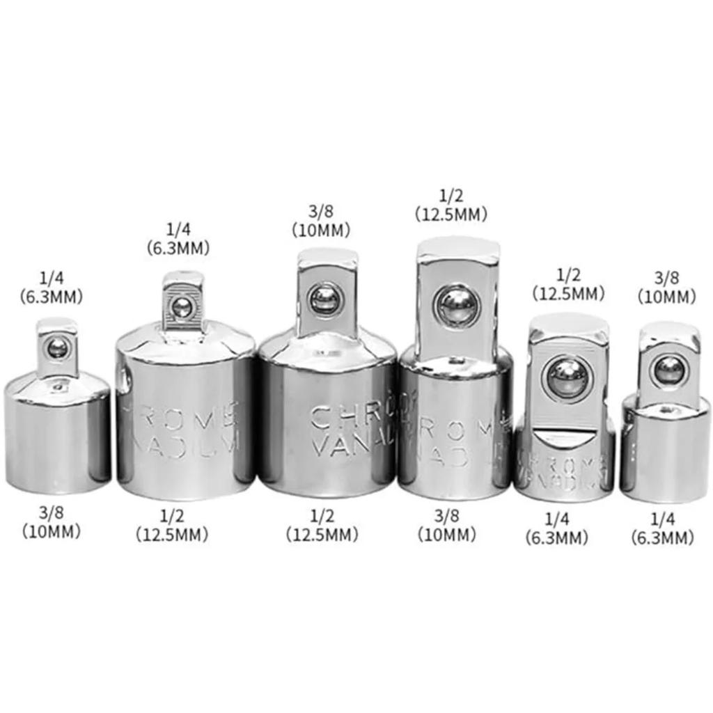 Adaptor Convertor Reductor Soclu 1/2 La 3/8 3/8 La 1/4 3/4 La 1/2 Adaptor Soclu de Impact Pentru Mașină Bicicletă Garaj Instrument de Reparații