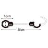 Master Lock Chain Lock for and Scooters 76mm Inner 55cm Cuff Lock Bicycles, Bikes, - Key-operated, Handcuff-style, Compact, Diameter, Length,