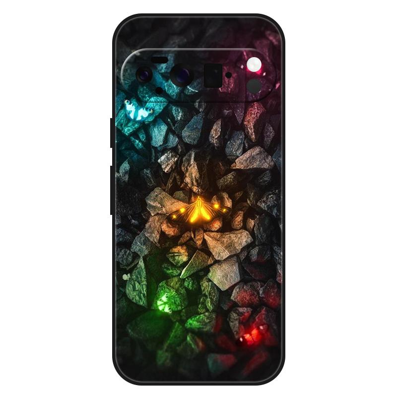 For Google Pixel 10 Pro Case Luxury Silicone Starry Sky Painted Soft Bumper for Google Pixel 10 Pro XL 10a Phone Cover TPU Funda