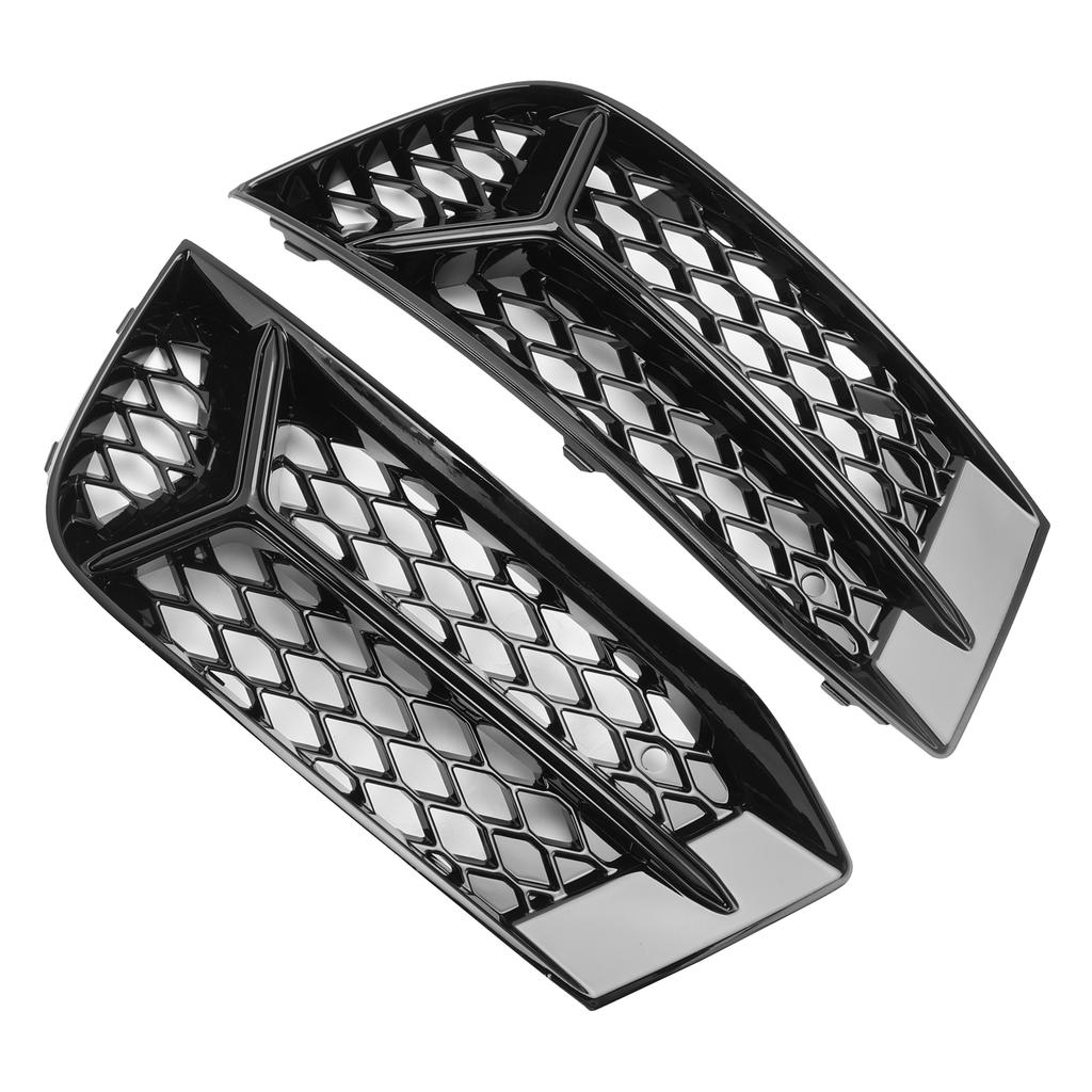 Front Bumper Grill Fog Light Cover Lamp Frame Trim Fit A3 2017-2020