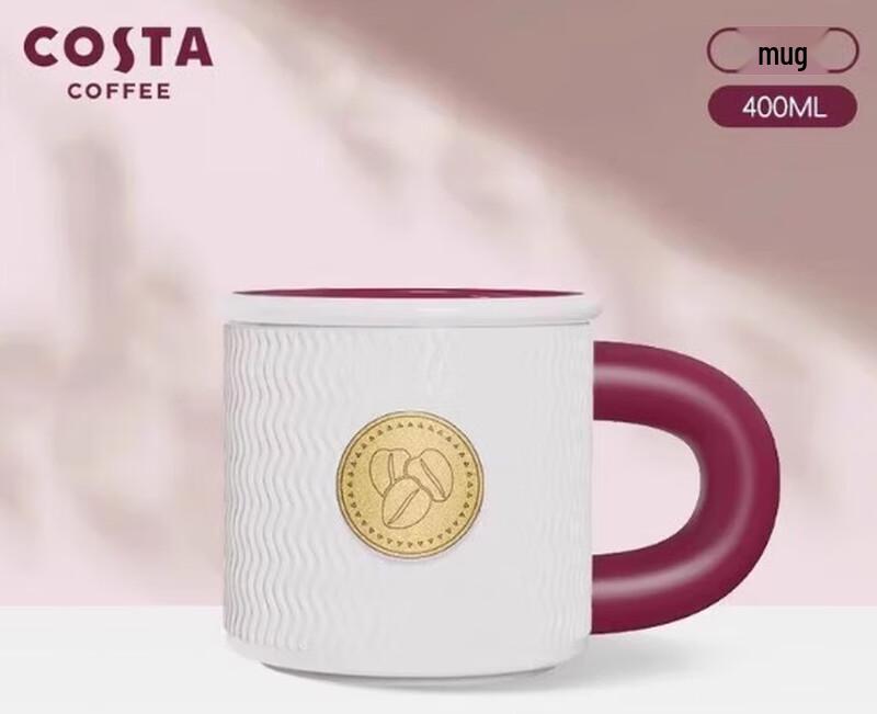 COSTA 400 ml Ceramiczny Kubek do Kawy Falowany