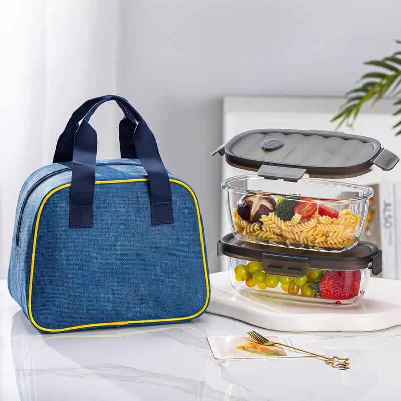 COMATE Borosilicate Glass Food Storage Set