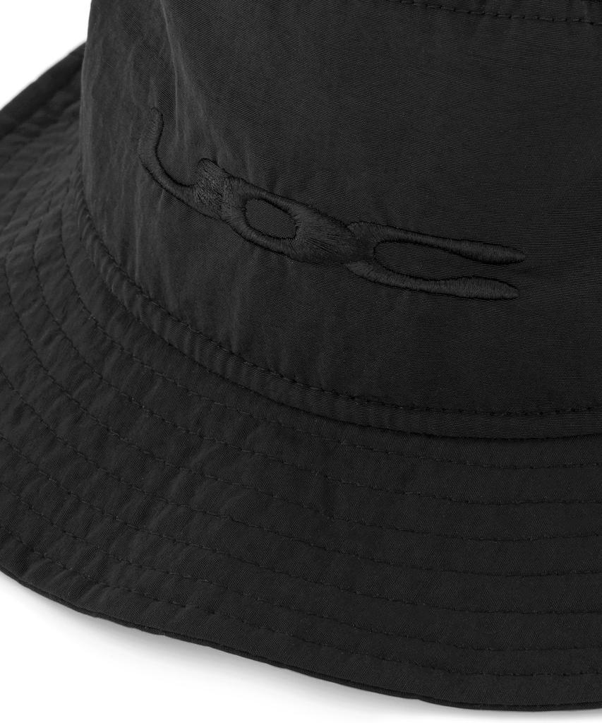 Eondeokeonteulol Summer Nylon Sun Protection Basic Bucket Hat Unisex Logo Bucket Hat Udc / Tact Bucket / Nylon / Black