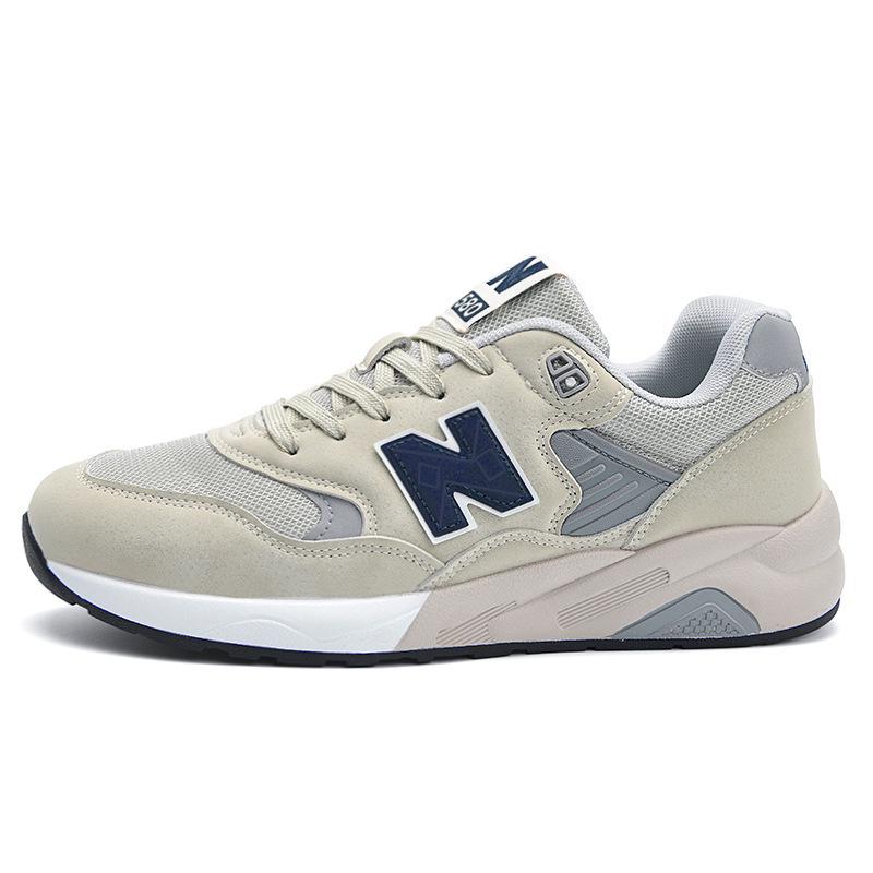 Pantofi tată versatili: Adidași la modă, respirabili, cu tălpi groase și logo-ul clasic N, pentru bărbați și femei