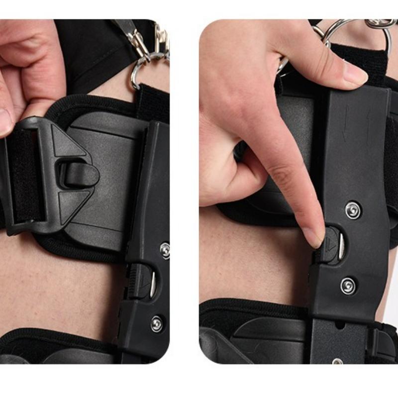 Post-Surgery Adjustable Knee Brace Stabilizer Orthopedic for ACL Meniscus Injury Recovery Sports Protection Joint Pain Relief