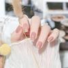 Nail Art Stamper,Clear Silicone Stamping Jelly with Scraper for DIY Nail Decors Transparent Visible Body,No Misplacement