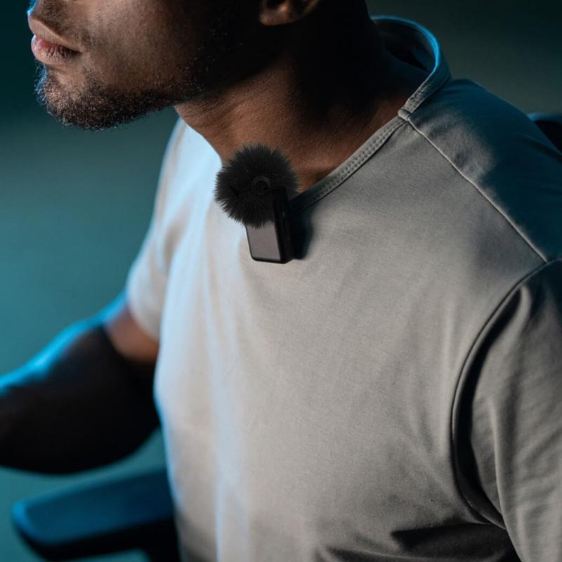 Wind Muff Lavalier Microphone Furry Windscreen for RODE Wireless Go 3rd Generation Wireless Clip On Microphones