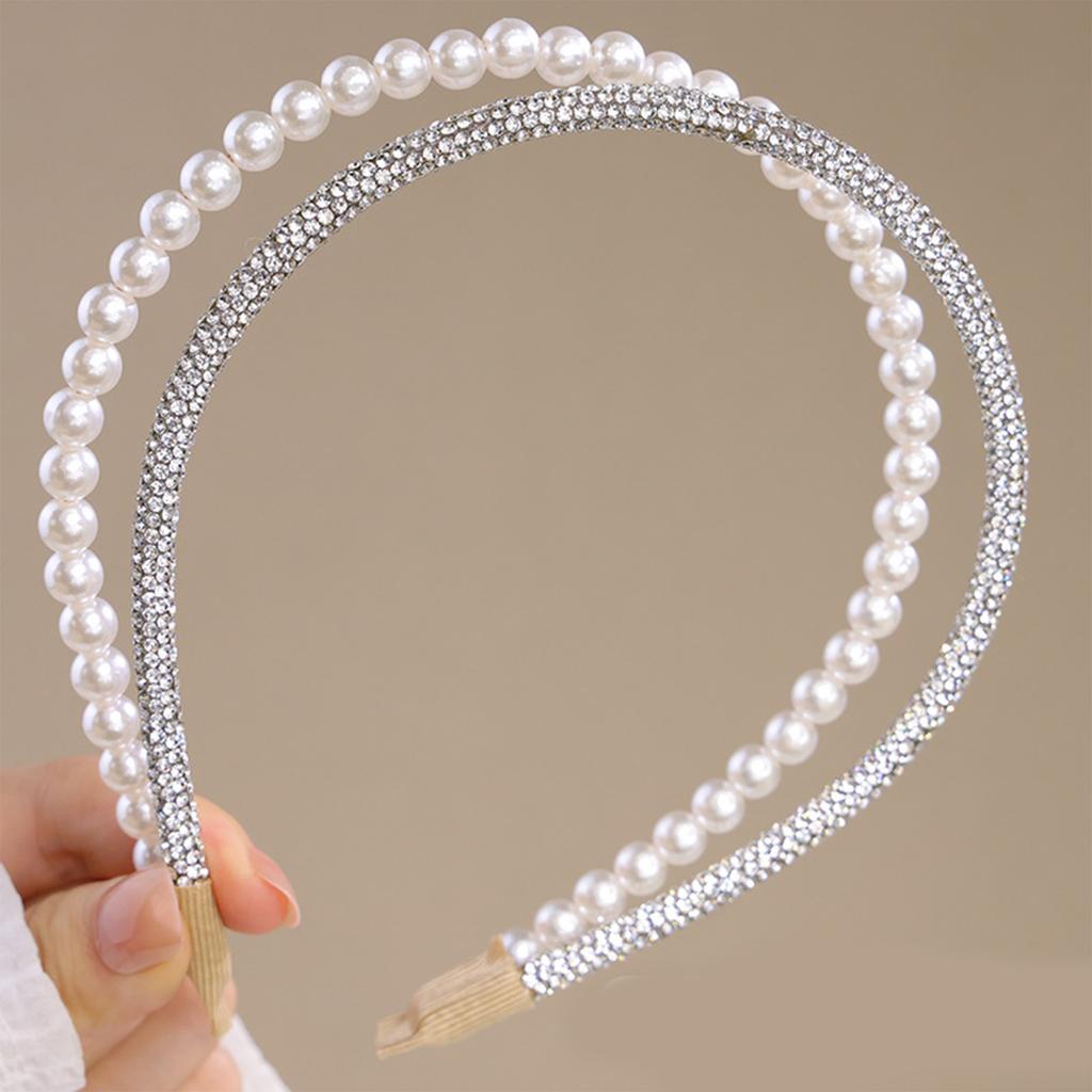 Stilvolles Damen-Perlenstirnband wertet jedes Outfit auf Haaraccessoires Party-Kopfschmuck für besondere Anlässe und den täglichen Gebrauch
