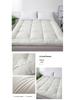 Solid Color Soft Cotton Quilt Mattress Sheet for Full Bed - Skin-Friendly and Ideal for Dorms