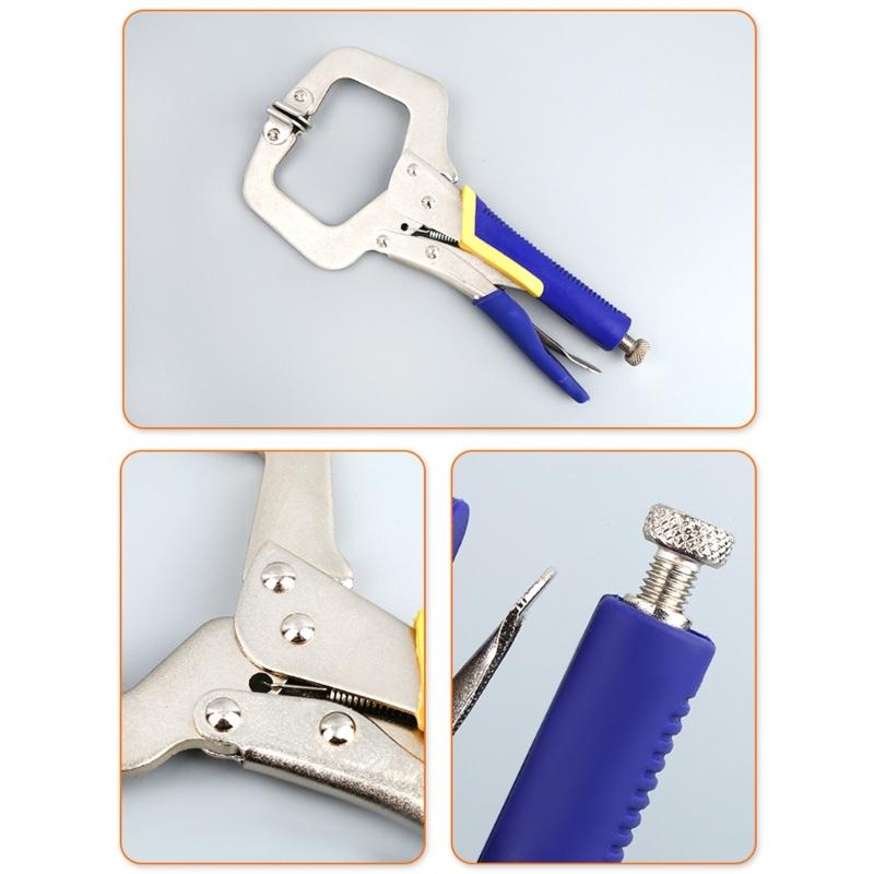 Efficient Professional C Type Pliers for Stable Gripping In Woodworking and Metal Fabrication Secure Holding In Workshop