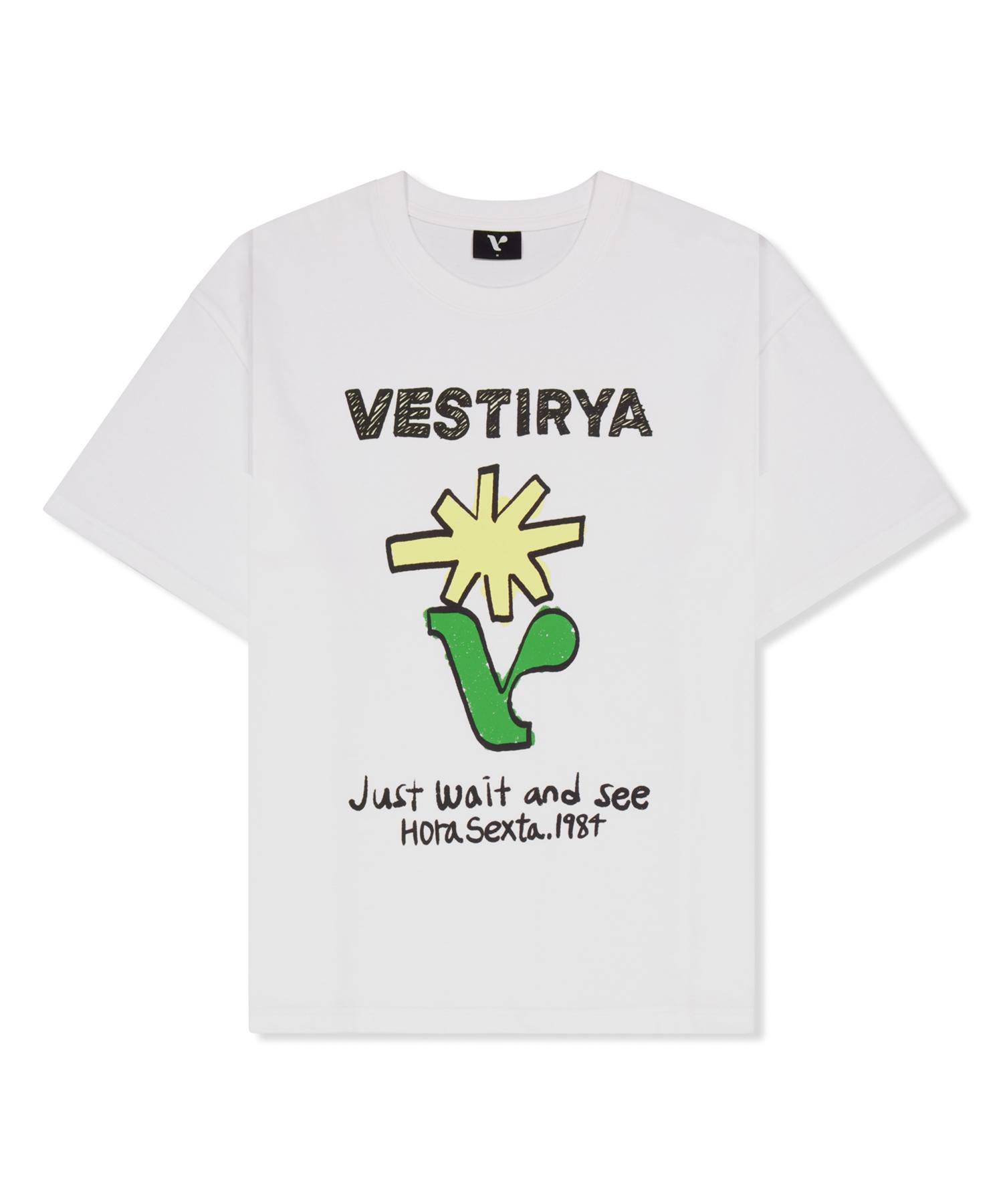 Bestiria V-Root Blossom T-Shirts White S