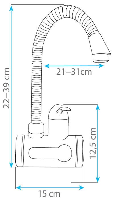 Wall Digiterm Flexi Instantaneous Water Heater