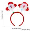 Christmas Festive Cartoon Headbands With Illuminated Reindeer Antlers Perfect For Parties Holiday