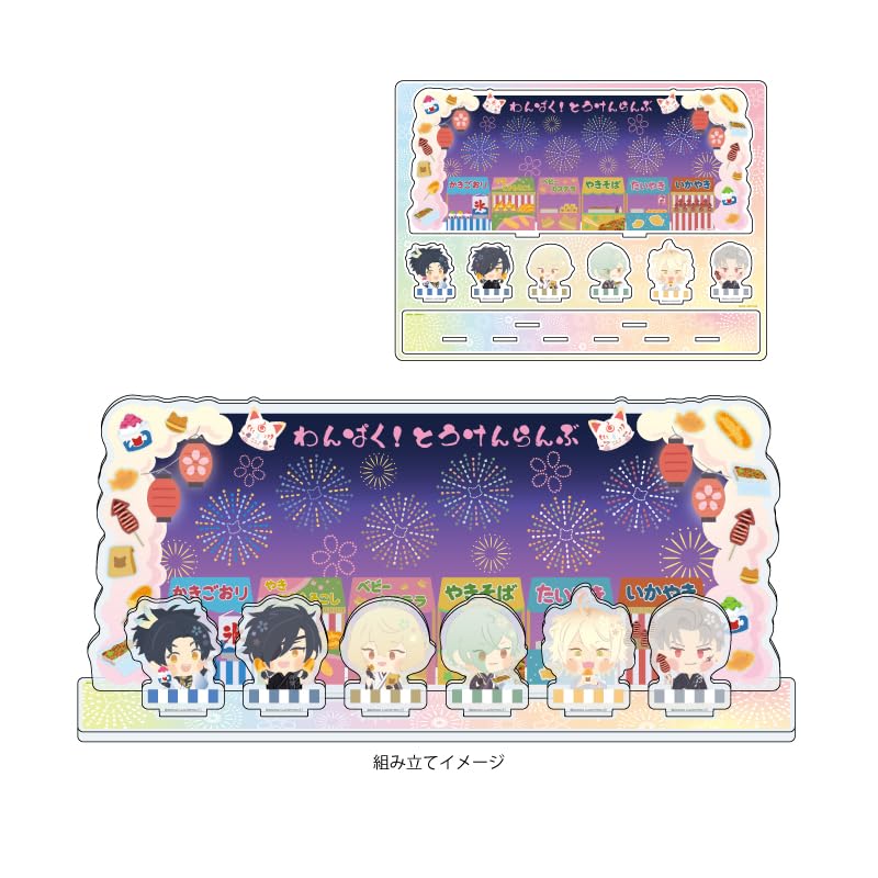 Naughty! Touken Ranbu 02 Summer Festival 2 Acrylic Diorama