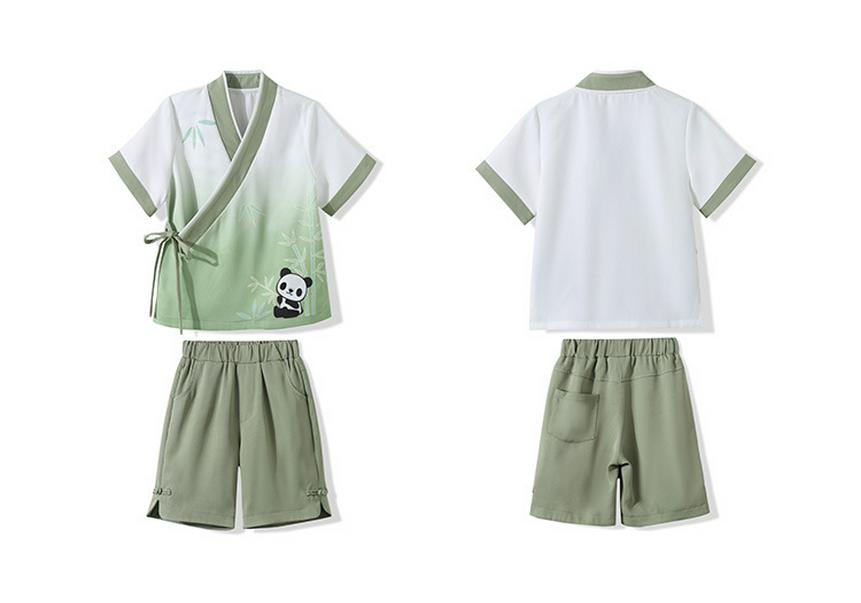 Chinesisches Hanfu-Kostüm im traditionellen Stil für Kindergartenaufführungen und Grundschulaufführungen