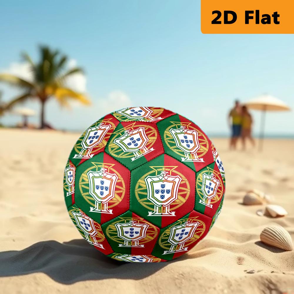 Maritime Heritage Royal Emblem Soccer Ball Suitable for Both Training and Competition Wear-resistant and Slip-resistant High Elasticity