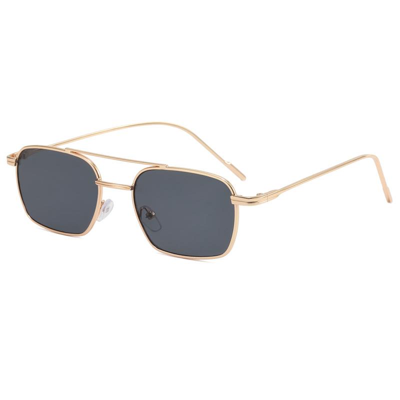 Fashionable Style Men's Style Designer-made Sunglasses Square-shaped Shape Dual Bridge Women's Sunglass Driving Use Hiking Women Sun Glasses