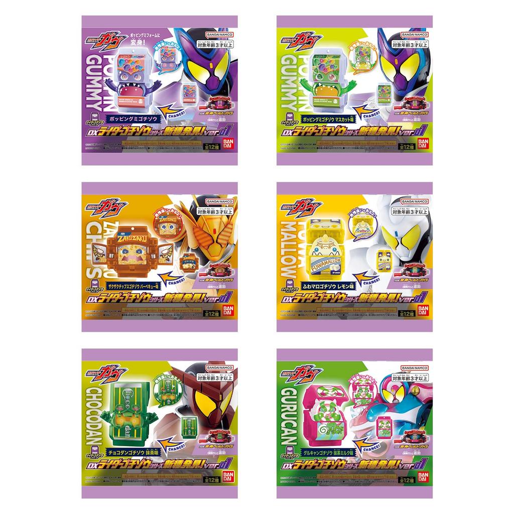Bandai [Bandai Kamen Rider Gabu DX Rider Gochizo Series New Species Discovery Ver.01 (Box of 24)]