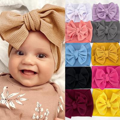 Morbida Fascia per Capelli Multicolore a Farfalla per Bambini - Stile Europeo e Americano