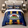 Custom Bedding Set Blackburn Rovers Football Pattern, Print Name Text 1 Duvet Cover Plus 2 Pillowcases Home Textile
