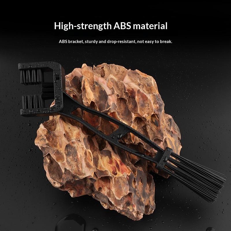 Ins Hot Products Motorcycle Chain Brush Cleaner Plastic Bicycle E-Bikeoutdoor Scrubber Road Care Tools Motorcycle Parts