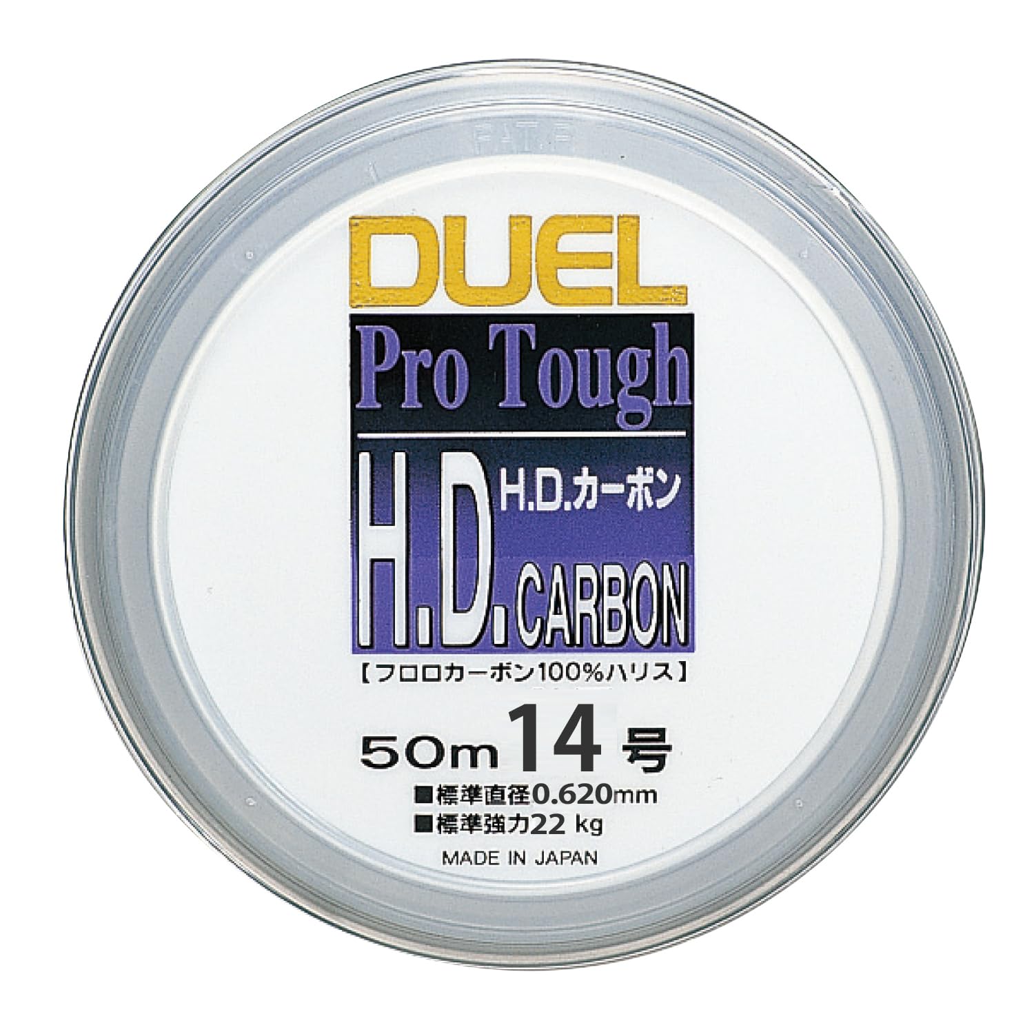 

DUEL Harris Fluorocarbon 50m 14 50 Clear H855 H.D. No.