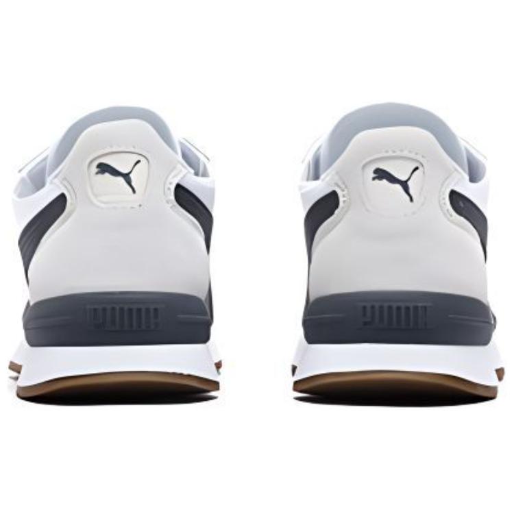 PUMA Unisex White Black 392901-13