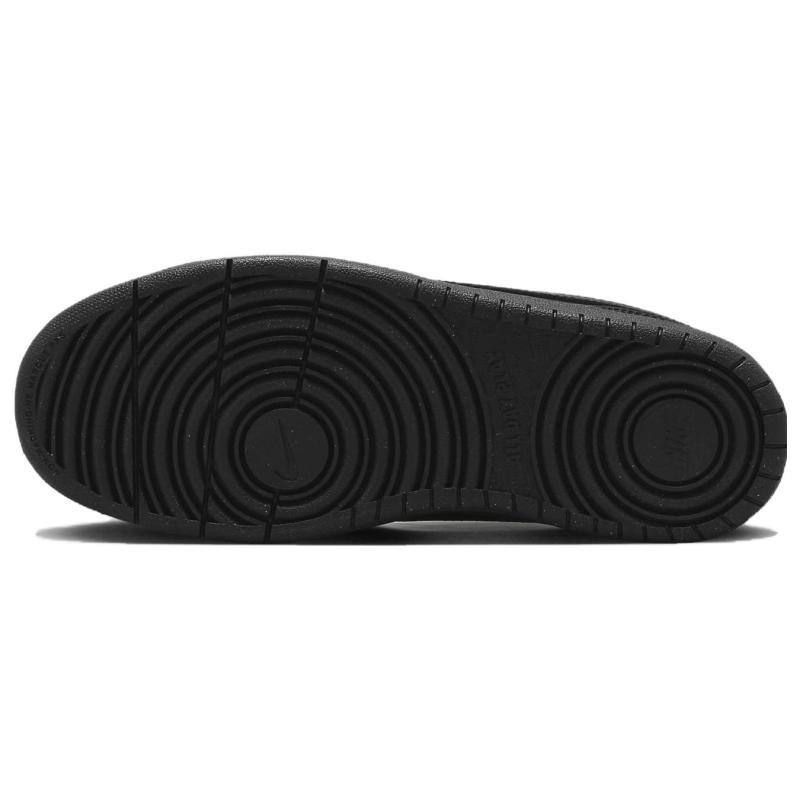 Nike Court Borough Low Recraft GS 'Triple Black' Sneakers DV5456-002