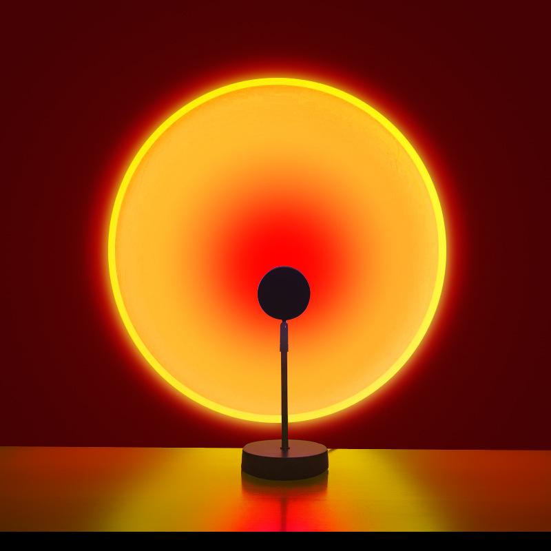 

LED Night USB Projection180 Degree Rotation Sunset Light Home Wedding